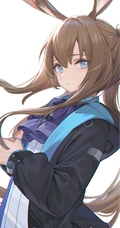 手游&ldquo;明日方舟&rdquo;长着兔耳朵的角色&ldquo;阿米娅&rdquo;手机壁纸合集
