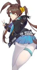 手游&ldquo;明日方舟&rdquo;长着兔耳朵的角色&ldquo;阿米娅&rdquo;手机壁纸合集
