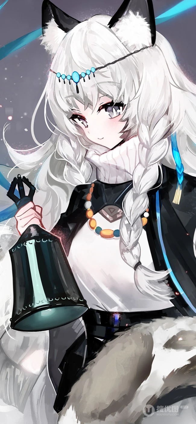 日系动漫手游&ldquo;明日方舟&rdquo;高清角色原画手机壁纸合集推荐