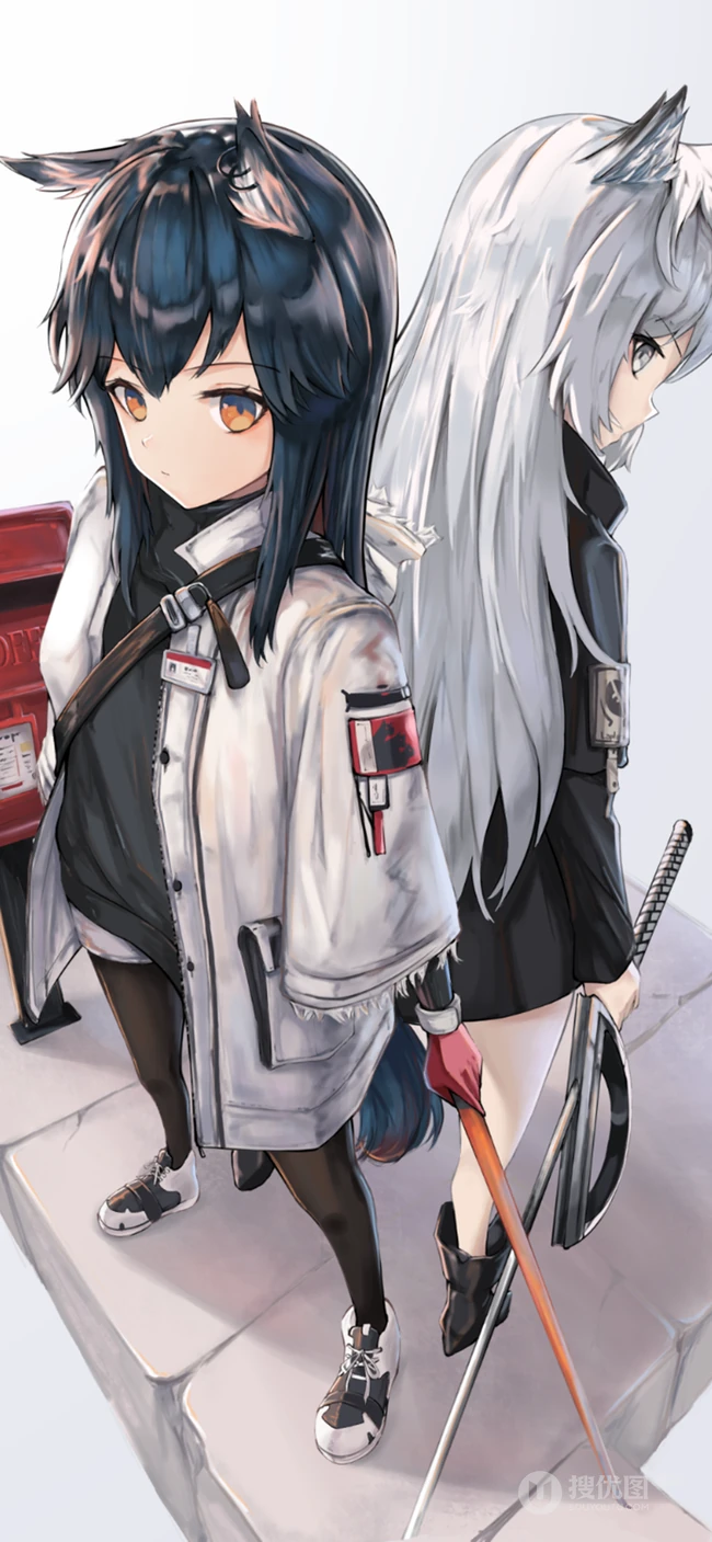 日系动漫手游&ldquo;明日方舟&rdquo;高清角色原画手机壁纸合集推荐