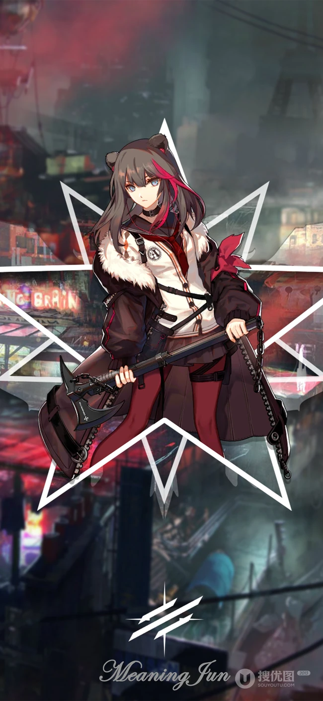 日系动漫手游&ldquo;明日方舟&rdquo;高清角色原画手机壁纸合集推荐