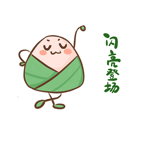 搞笑2020年端午节小粽子励志一句话表情包 第5张