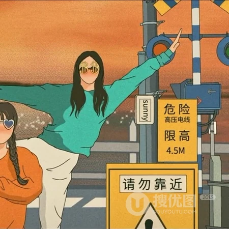 三人闺蜜头像，超好看的闺蜜头像三人一人一张动漫人物头像图片