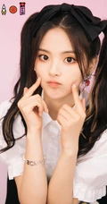 杨超越双马尾发型甜美可爱写真图片