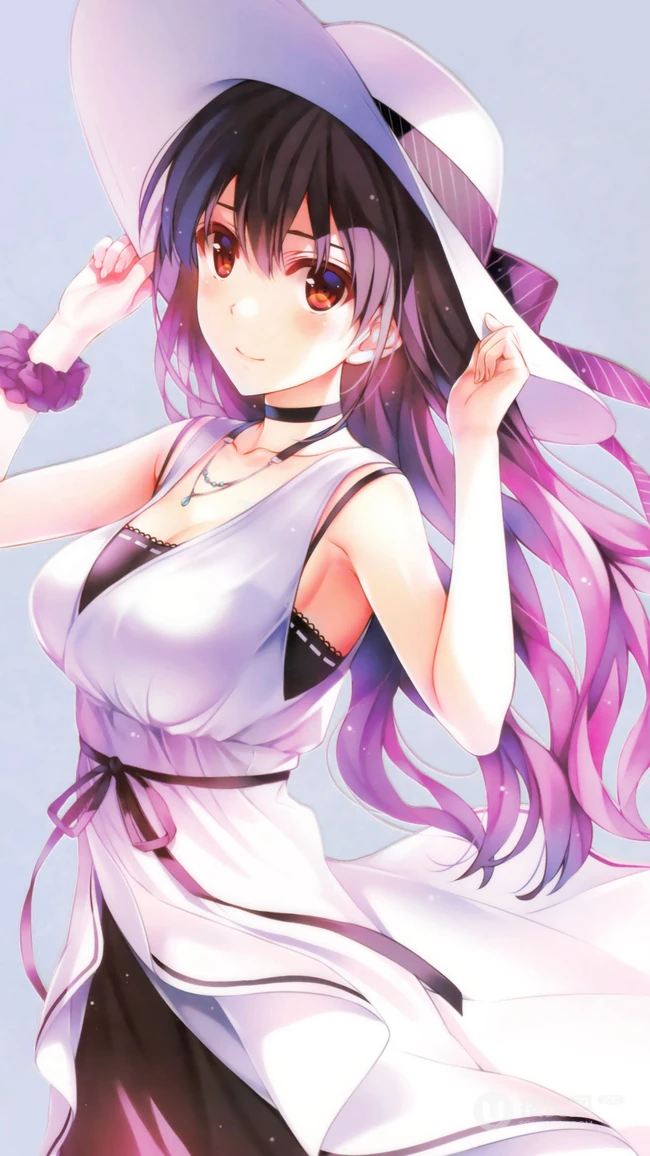 清爽的、酷酷的、和服等动漫美女手机壁纸6月24日大合集推荐