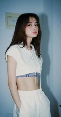 李若宁夏日运动感写真