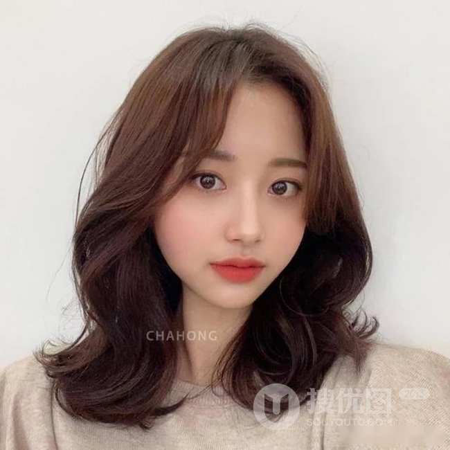 来一波韩式韩版造型烫，18个可爱漂亮的韩式造型烫女生发型图片 第16张