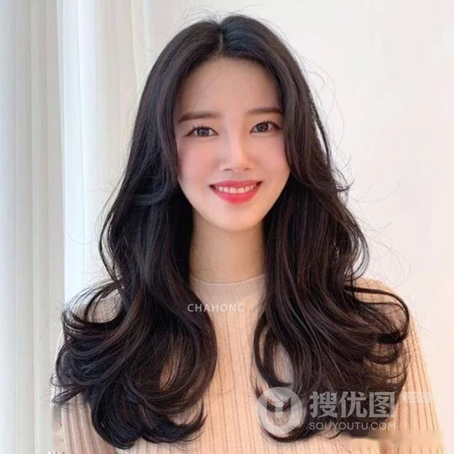来一波韩式韩版造型烫，18个可爱漂亮的韩式造型烫女生发型图片 第11张