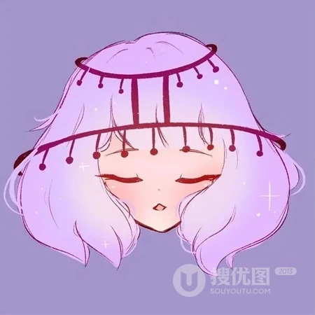 十二星座专属女生头像，适合喜欢可爱甜女生生的专属卡通星座头像图片