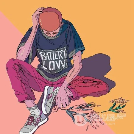 混迹于街头的少年插画头像，精选男生霸气冷酷颓废高冷范qq头像图片
