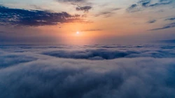 超美的云上风景，高空的云层壁纸图片合集推荐