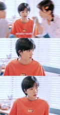 穿校服的庄达菲仿若帅气少年般剧照图片