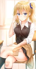 早坂爱，恋爱喜剧漫画人物早坂爱气质可爱图片