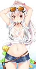 有喜欢线条感的不？气质二次元动漫线条感、袜装少女精选图片