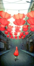 唯美动漫少女和场景插画，精选9张唯美二次元插画图片