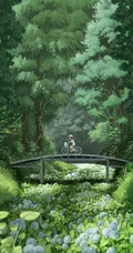 唯美动漫少女和场景插画，精选9张唯美二次元插画图片