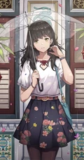 唯美动漫少女和场景插画，精选9张唯美二次元插画图片