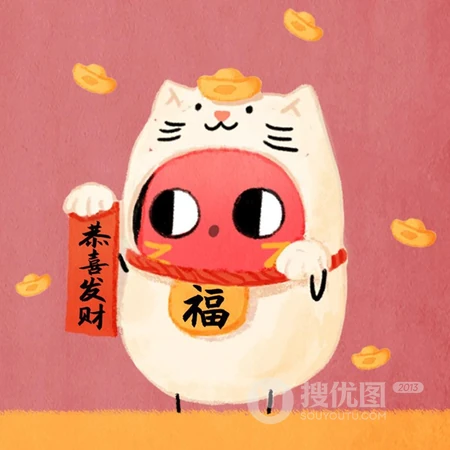 泡面番《请吃红小豆吧！》可爱十足的红小豆头像图片