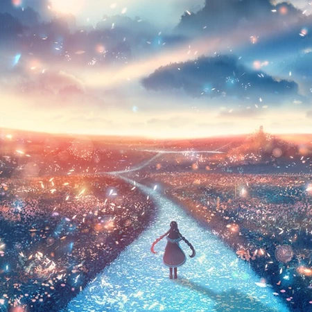 美不胜收的那些动漫场景，充满意境的唯美二次元插画图片