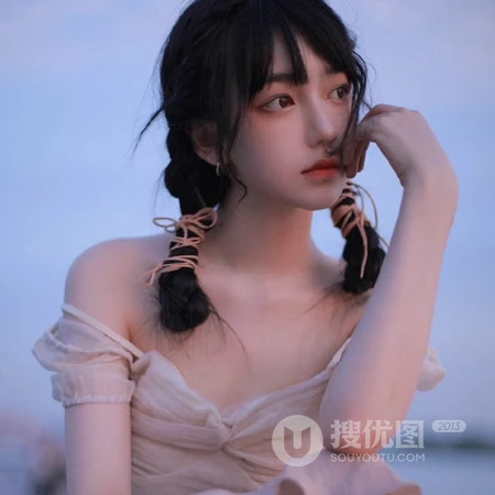 超好看仙气女生头像，湖边仙气飘飘的连衣裙女生头像套图