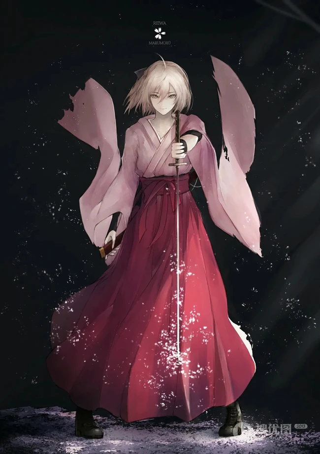 游戏《Fate/Grand Order》动漫人物冲田总司图片