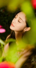 周洁琼气质绣花礼裙长裙超好看仙气写真图片