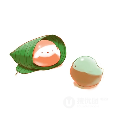 端午节粽子头像，可爱Q版超萌粽子图片头像
