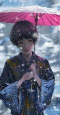 鬼刀小绿，鬼刀漫画人物绿高清手机壁纸图片