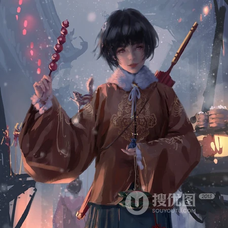 鬼刀漫画人物&ldquo;小绿&rdquo;头像女霸气冷酷无情高清图片