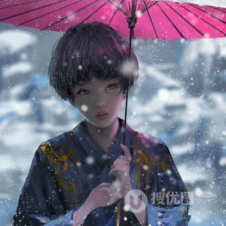 鬼刀漫画人物&ldquo;小绿&rdquo;头像女霸气冷酷无情高清图片