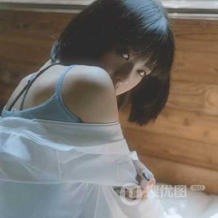 小清新短发女生头像真人图片，唯女生生写真头像套图