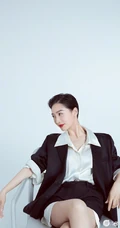 陶昕然短发发型时尚气质&ldquo;帅气&rdquo;写真