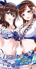 二次元动漫少女高清插画大图图集，p站画师みすみ作品