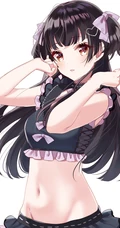 二次元动漫少女高清插画大图图集，p站画师みすみ作品