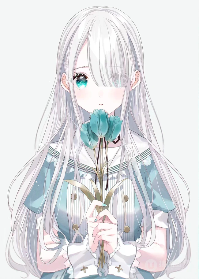 二次元动漫少女高清插画大图图集，p站画师みすみ作品