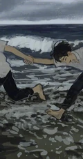背包少年唯美手绘耽美插画图片