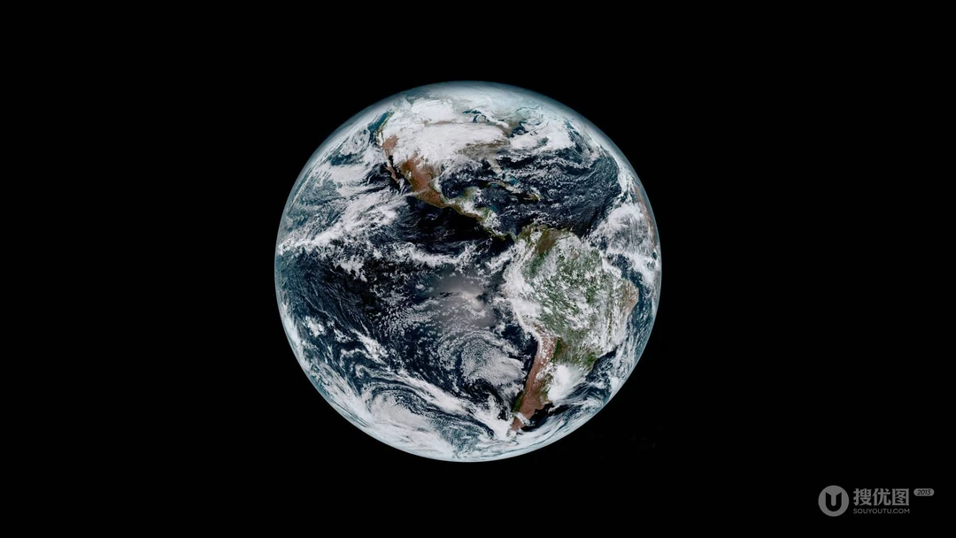 从太空中拍摄到的地球壮观唯美桌面壁纸图片