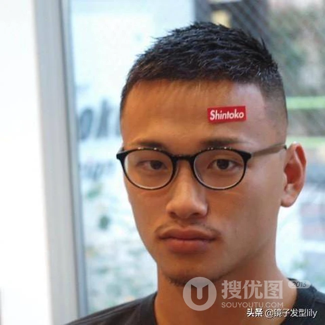 男士短发发型图片，精神，好打理，好看又有型的男士发型图集 第9张