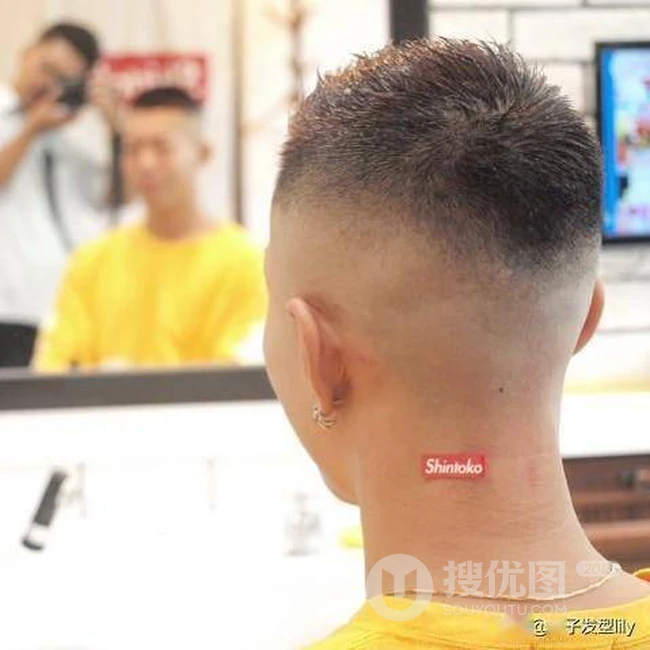 男士短发发型图片，精神，好打理，好看又有型的男士发型图集 第21张