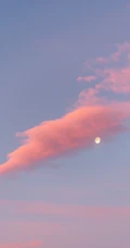 超美的橙色彩霞云彩高清手机壁纸，很唯美