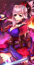 遮住一只眼睛的二次元动漫眼罩少女精选高清图片集