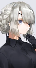遮住一只眼睛的二次元动漫眼罩少女精选高清图片集
