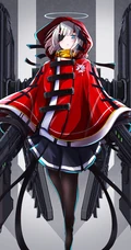 遮住一只眼睛的二次元动漫眼罩少女精选高清图片集