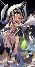 遮住一只眼睛的二次元动漫眼罩少女精选高清图片集