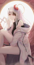 遮住一只眼睛的二次元动漫眼罩少女精选高清图片集