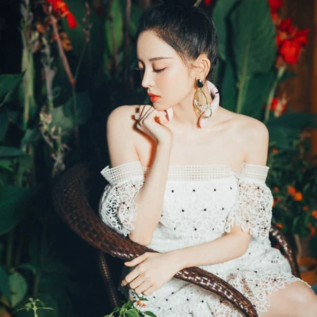 女明星古力娜扎唯美高冷头像图片
