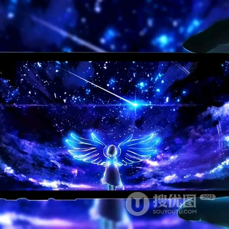 二次元头像，唯美好看的二次元场景插画手绘头像图片