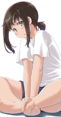 夏日清凉泳装加连帽衫装扮的二次元女生高清图片集