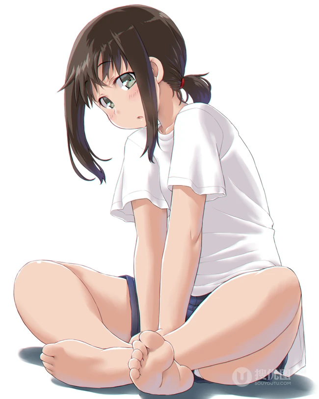夏日清凉泳装加连帽衫装扮的二次元女生高清图片集