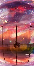 一眼就很喜欢的二次元超美插画场景美图